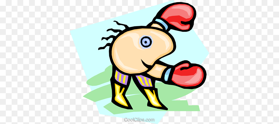 Boxer Royalty Vector Clip Art Illustration, Animal, Bear, Mammal, Wildlife Free Png Download