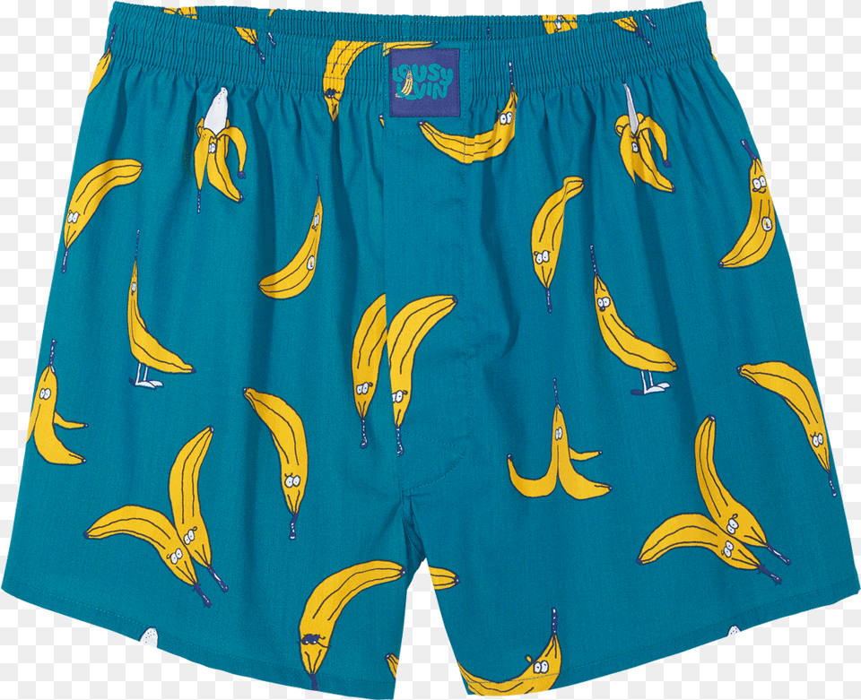 Boxershorts Bananas Lousy Livin, Clothing, Shorts, Swimming Trunks, Animal Free Transparent Png