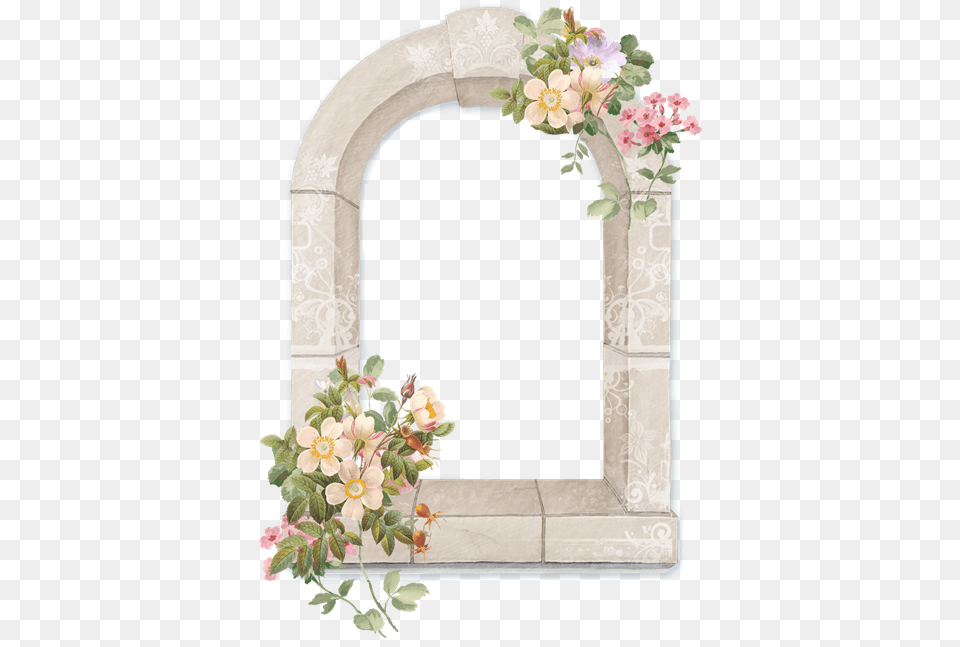 Boxes Flower Photo Clipart Window Flower Box Clipart, Arch, Architecture, Plant, Flower Arrangement Png Image