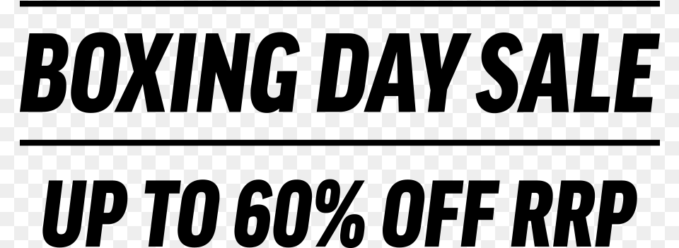 Boxing Day Sale Up To 60 Off Rrp Black And White, Gray Free Transparent Png