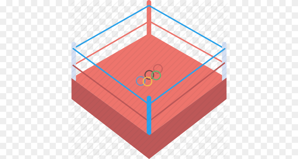 Boxing Fight Game Match Ring Sports Wrestling Icon, Handrail, Furniture Free Transparent Png