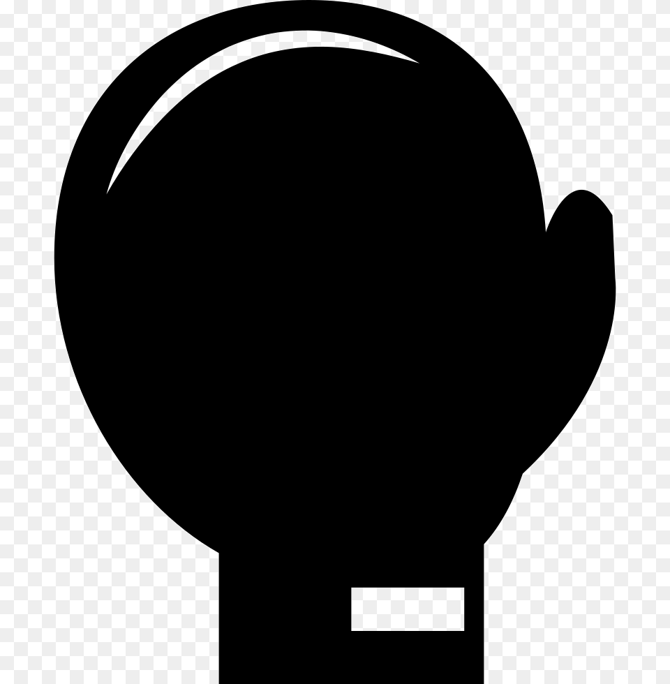 Boxing Glove, Silhouette, Stencil, Lighting, Adult Free Png