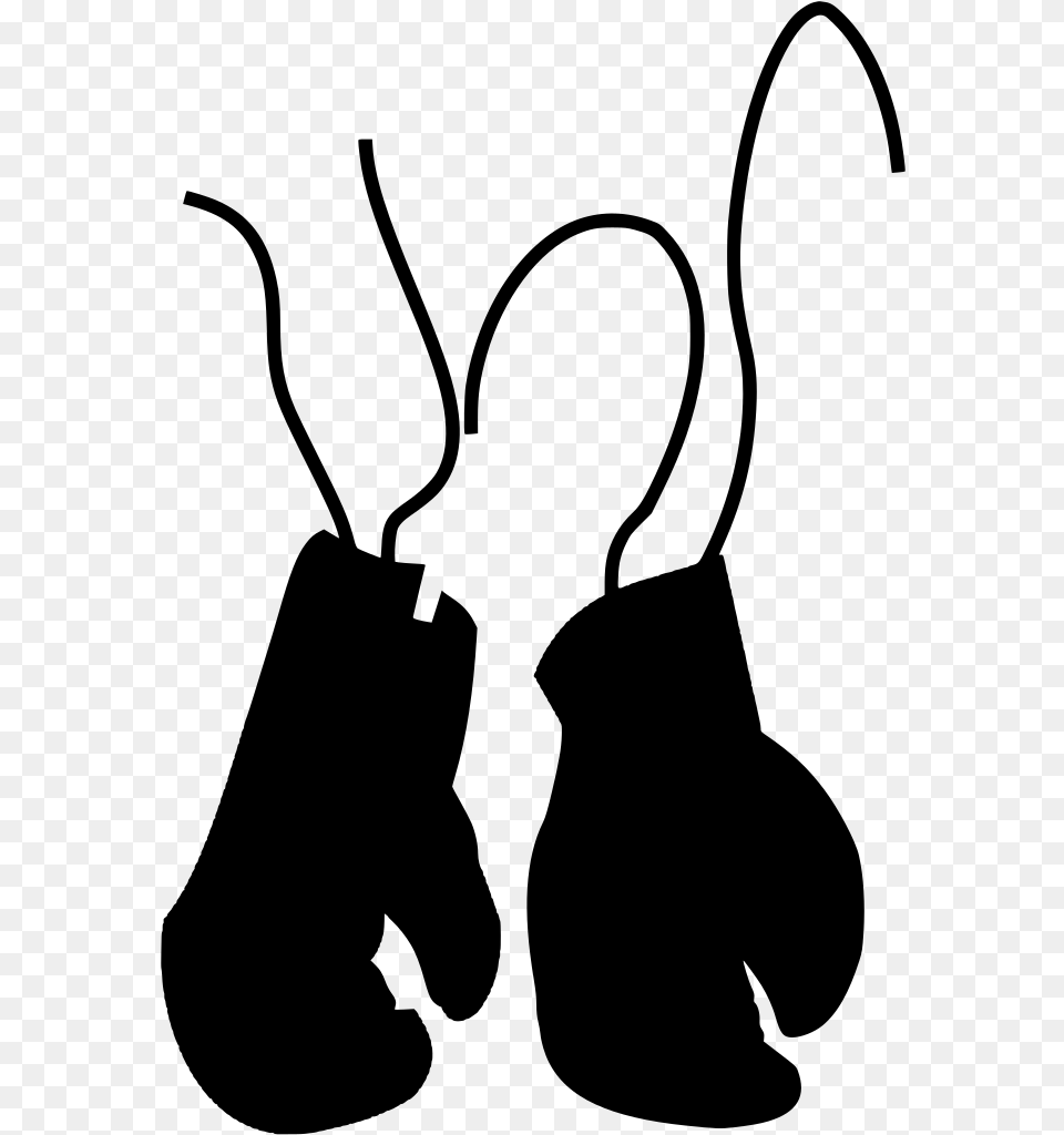 Boxing Glove Clipart Download Old Boxing Gloves, Gray Png