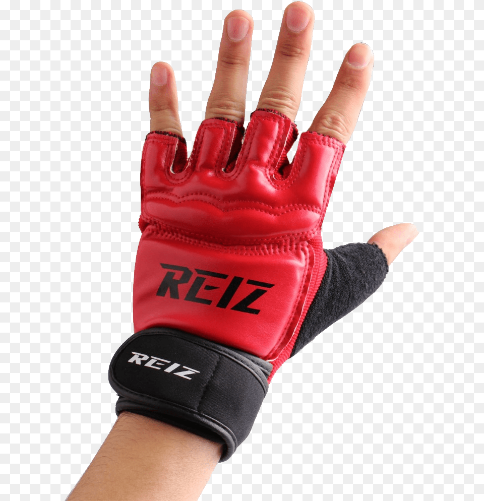 Boxing Glove Image Gloves Mma Gear Red Fingerless Punching Gloves, Baseball, Baseball Glove, Clothing, Sport Free Png Download