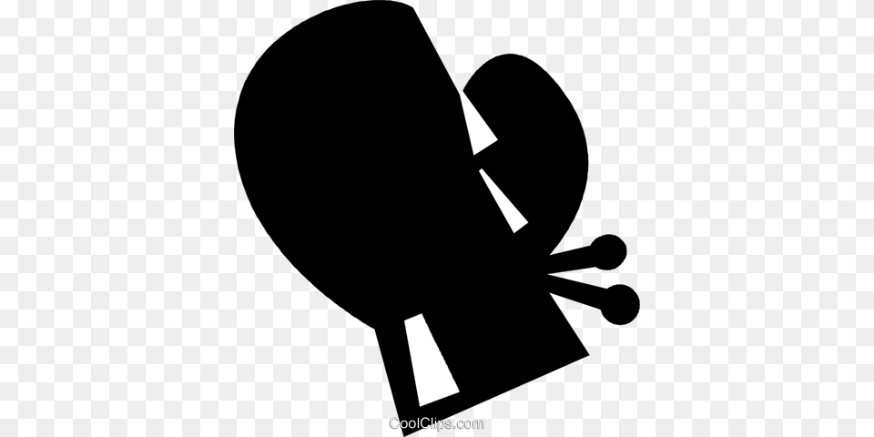 Boxing Glove Royalty Vector Clip Art Illustration, Silhouette, Clothing, Hat, Lighting Png