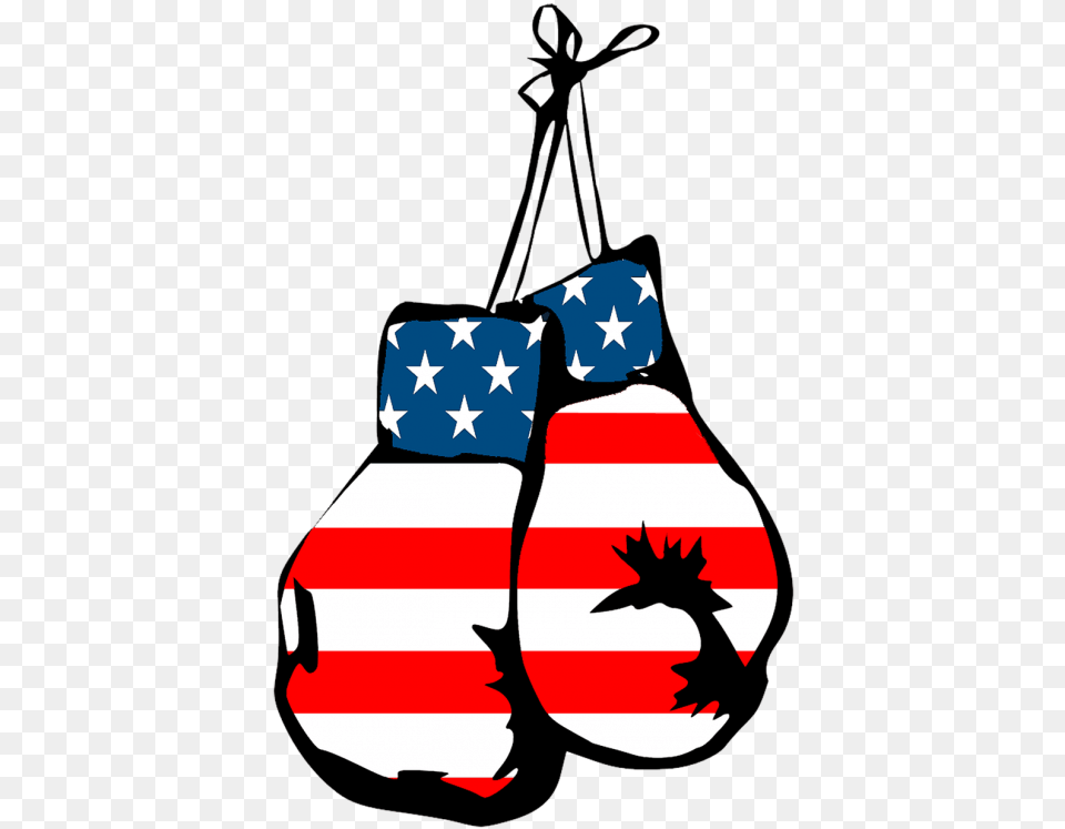 Boxing Gloves Clipart American Flag Transparent Boxing Gloves Clipart, Clothing, Glove, Hosiery, Christmas Png