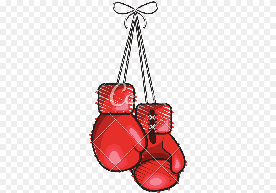 Boxing Gloves Hanging Hanging Boxing Gloves Icon, Food, Fruit, Plant, Produce Png Image