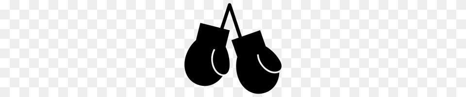 Boxing Gloves Icons Noun Project, Gray Free Transparent Png