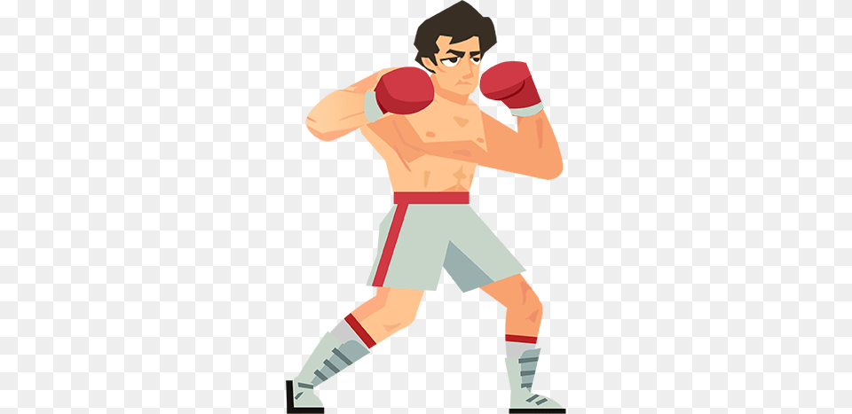 Boxing Vector Player Rocky Mobile Game, Person, Face, Head, Sport Png Image
