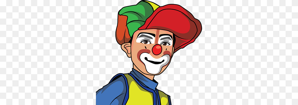 Boy Performer, Person, Clown, Face Free Png Download