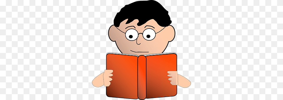 Boy Person, Reading, Book, Publication Png