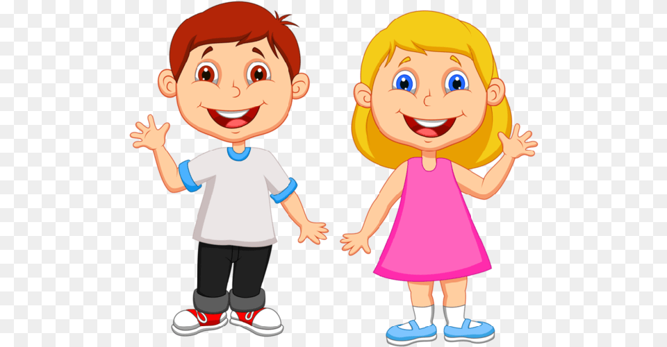 Boy And Girl Clipart, Baby, Person, Face, Head Free Png
