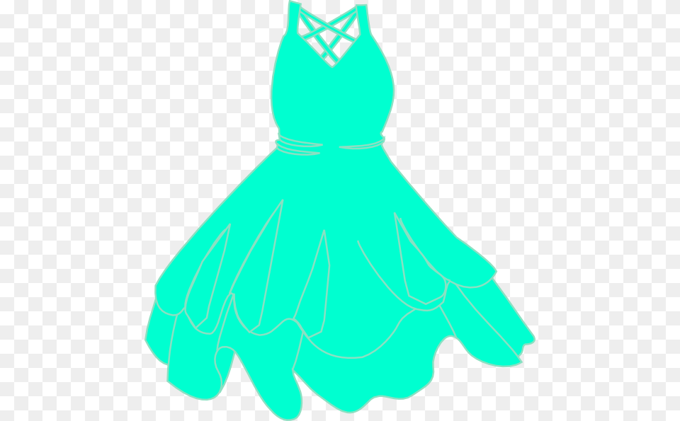 Boy And Girl Dress Clipart Download Clipart Blue Dress, Clothing, Fashion, Formal Wear, Gown Free Png