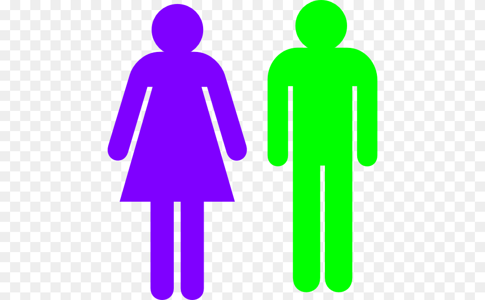 Boy And Girl Stick Figure, Clothing, Coat, Sign, Symbol Free Transparent Png