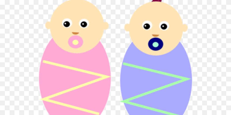 Boy And Girl Twins Clipart, Baby, Person, Face, Head Png