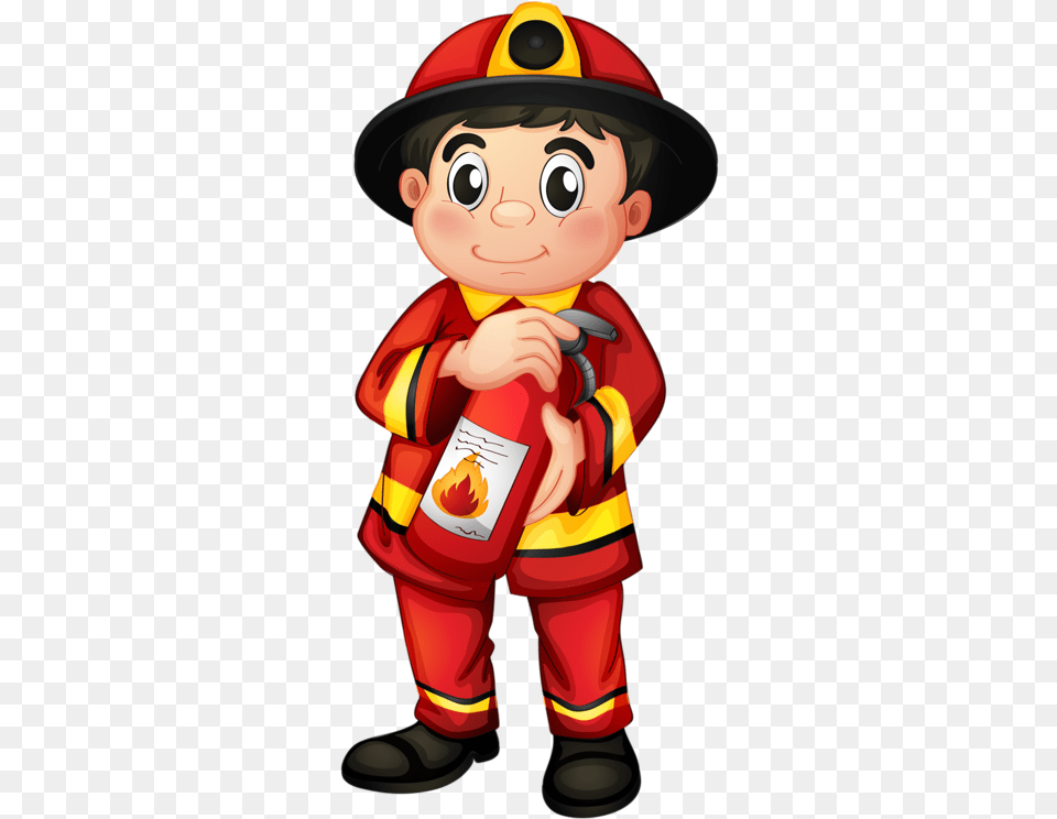 Boy Art Fire Firefighter Station Department Transparent Fireman Clipart, Baby, Person, Face, Head Png
