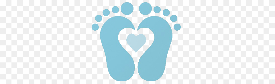 Boy Baby Shower Clipart Desktop Backgrounds, Footprint Free Png Download
