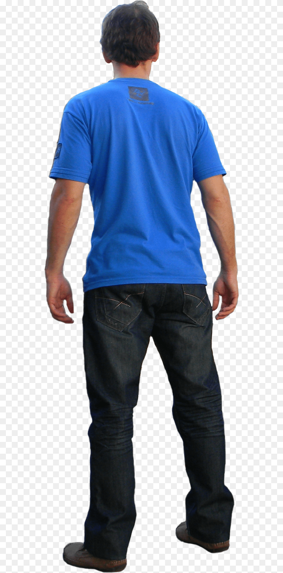 Boy Backside, T-shirt, Standing, Person, Pants Free Png