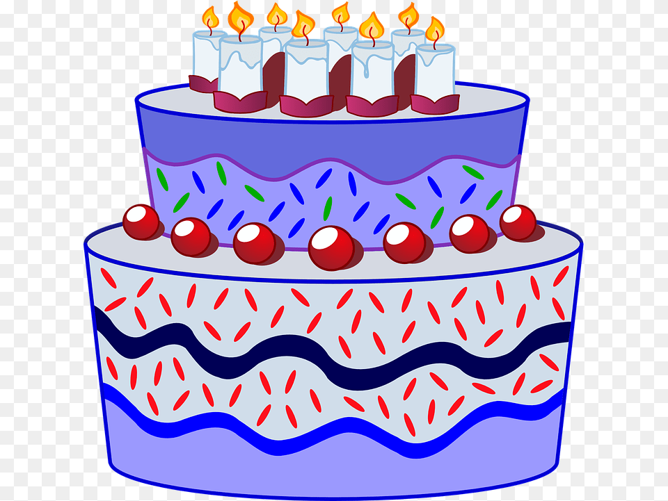 Boy Birthday Cake Cartoon, Birthday Cake, Cream, Dessert, Food Free Png