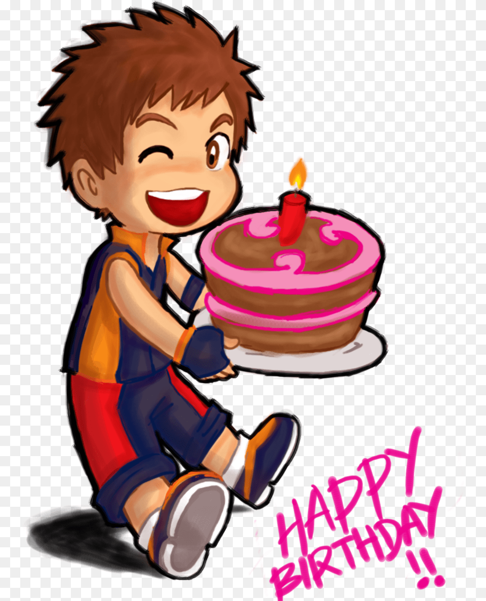 Boy Birthday Cute Birthday Boy, Dessert, Birthday Cake, Food, Cake Png