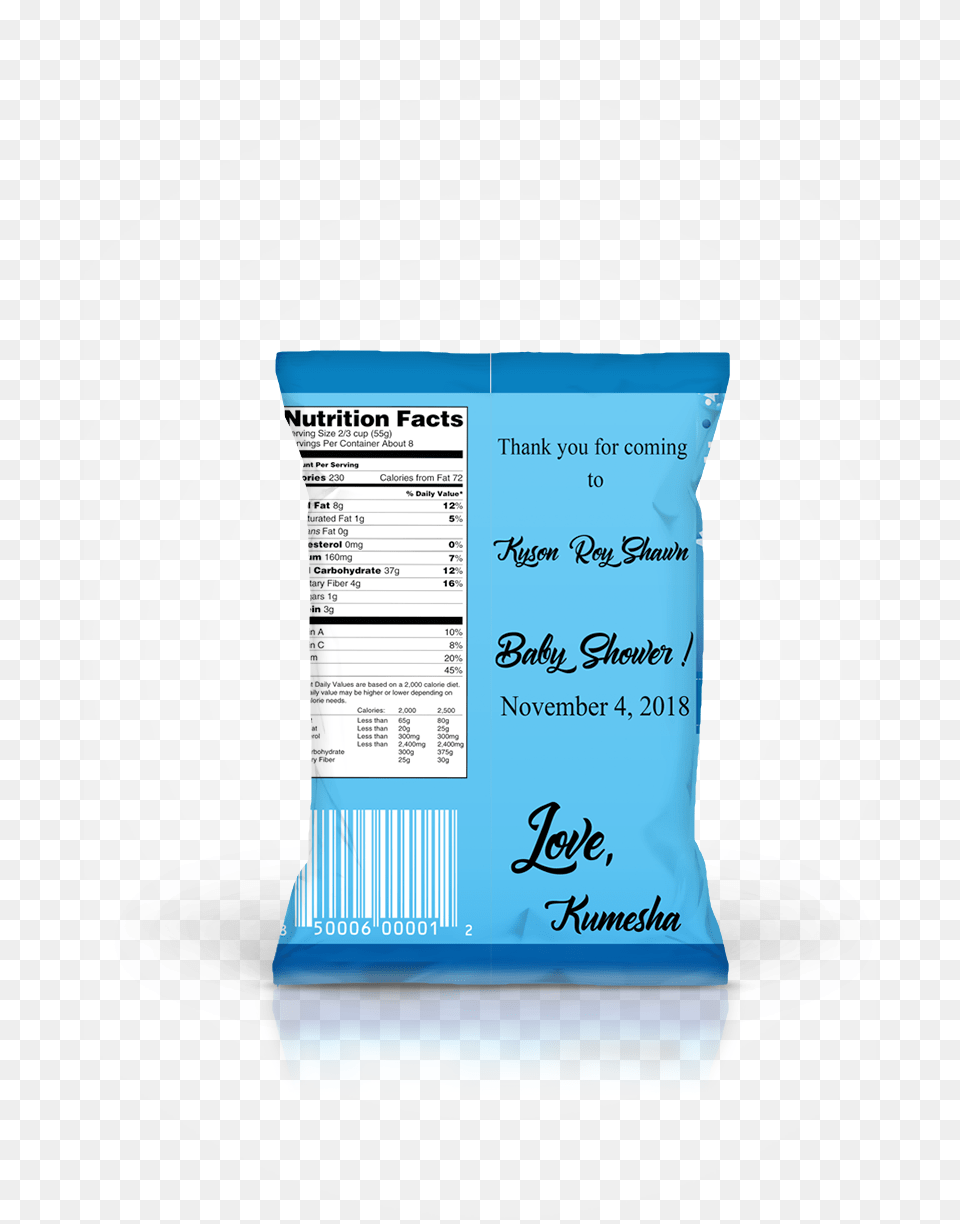 Boy Boss Baby Chip Bags Boss Baby Party Boss Baby Baby Shower Chip Bags, Powder, Text Free Png Download