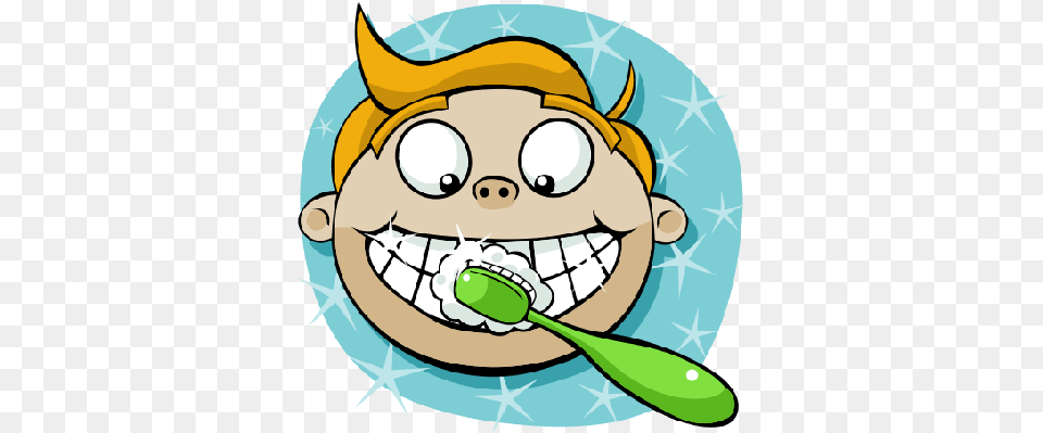 Boy Brushing Teeth Clipart Free Clipart, Cutlery, Spoon, Food, Produce Png Image