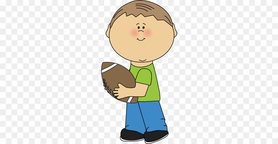 Boy Carrying A Football Boy With Football Clipart, People, Person, Nature, Outdoors Png Image