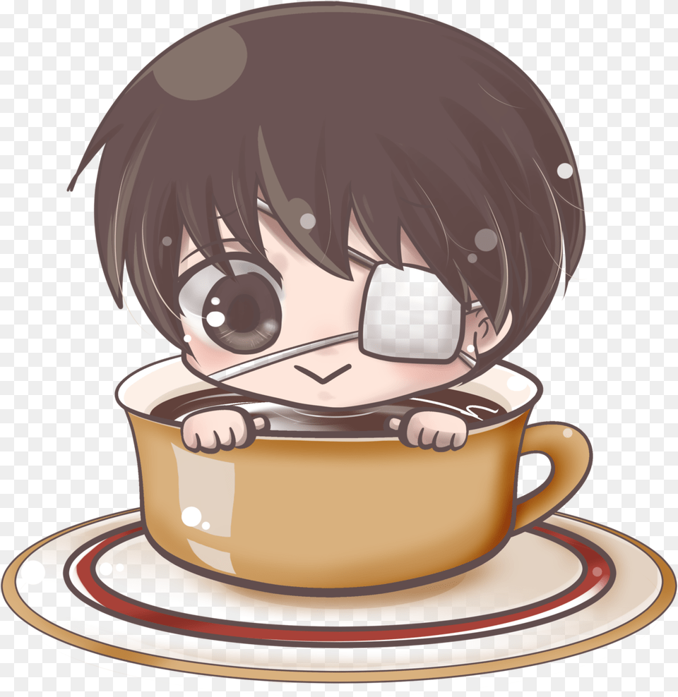 Boy Chibi And Anime Anime Chibi Tokyo Ghoul, Cup, Book, Comics, Publication Free Transparent Png
