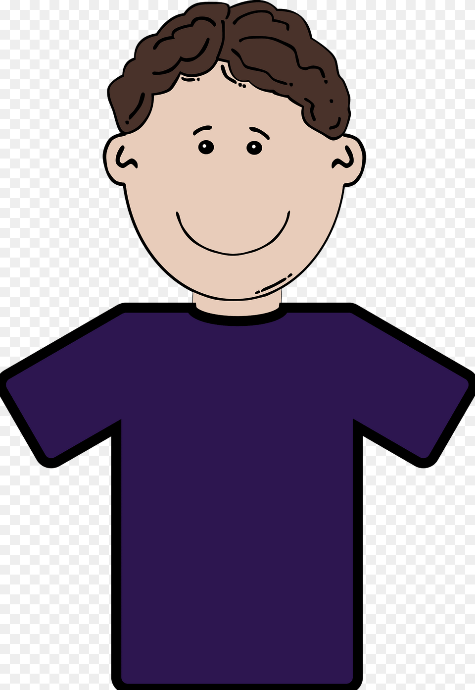 Boy Clipart, Clothing, T-shirt, Face, Head Png Image