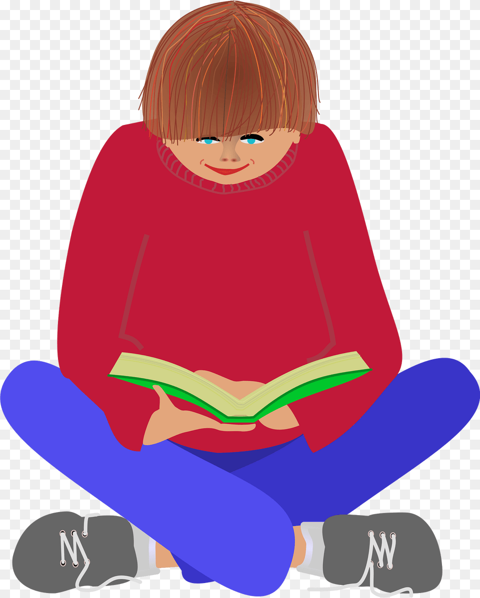 Boy Clipart, Person, Reading, Baby, Face Png Image
