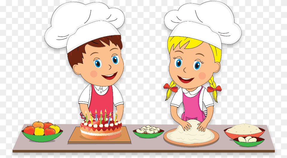 Boy Cooking Clipart, Person, People, Food, Dessert Free Transparent Png