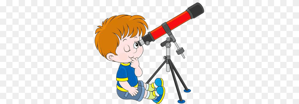 Boy Eating Breakfast Clipart, Telescope, Baby, Person, Face Free Png Download