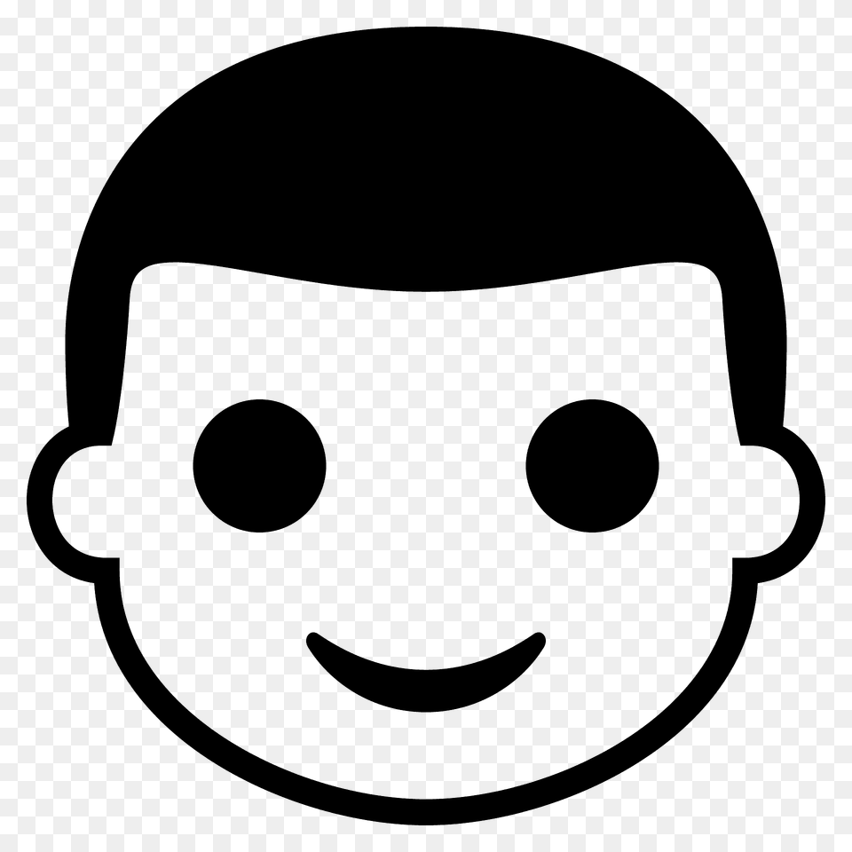 Boy Emoji Clipart, Stencil, Photography Png Image