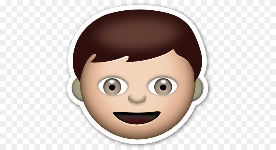 Boy Emoticon Bebe Whatsapp, Photography, Face, Head, Person Png