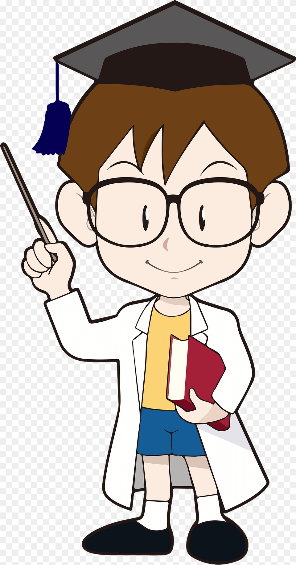 Boy Expert Graduate Clipart, People, Person, Baby, Graduation Free Png