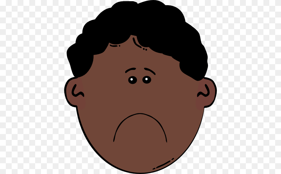 Boy Face Black Hair Cartoon Man, Head, Person, Photography, Portrait Free Png Download