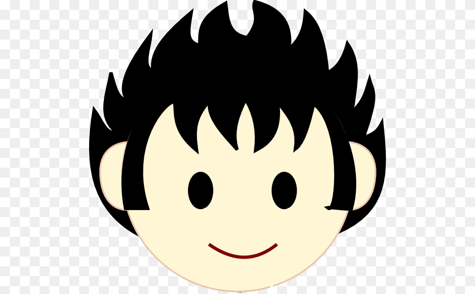 Boy Face Happy Clip Art, Baby, Person, Head Png Image