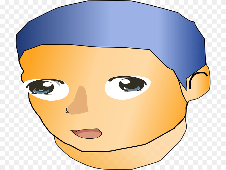Boy Face Image Anime Vector From Despicable Me, Bathing Cap, Cap, Clothing, Hat Free Png Download