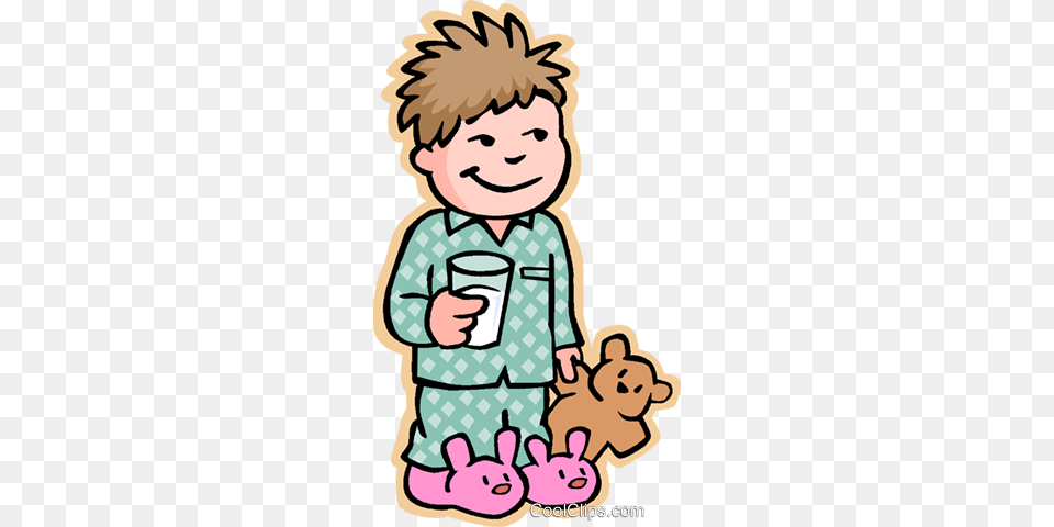Boy Going To Bed With Teddy Bear Royalty Vector Clip Art, Baby, Face, Head, Person Free Png