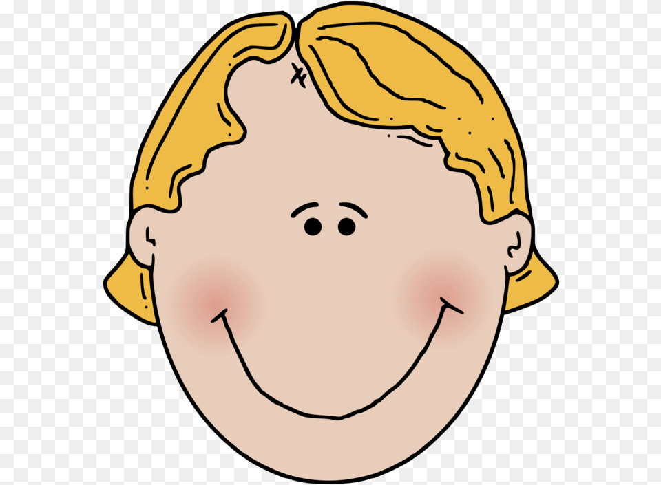 Boy Happy Face Clipart Clip Art Bay Images Boy Face Outline, Clothing, Hardhat, Helmet, Baby Free Transparent Png