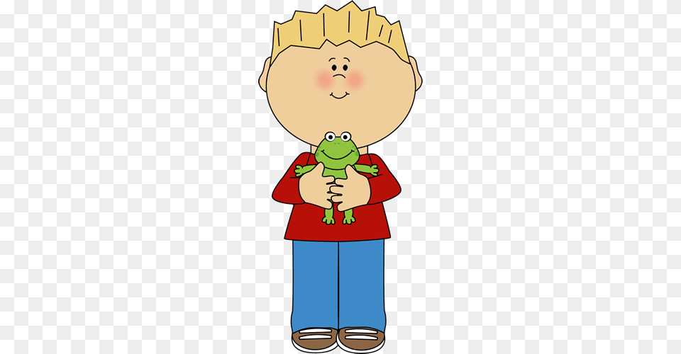 Boy Holding A Frog Colorful Clipart Clip Art Boys, Winter, Snowman, Snow, Outdoors Free Transparent Png
