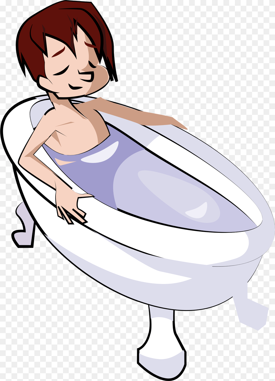 Boy In Bathtub Icons, Bathing, Person, Tub, Baby Free Png