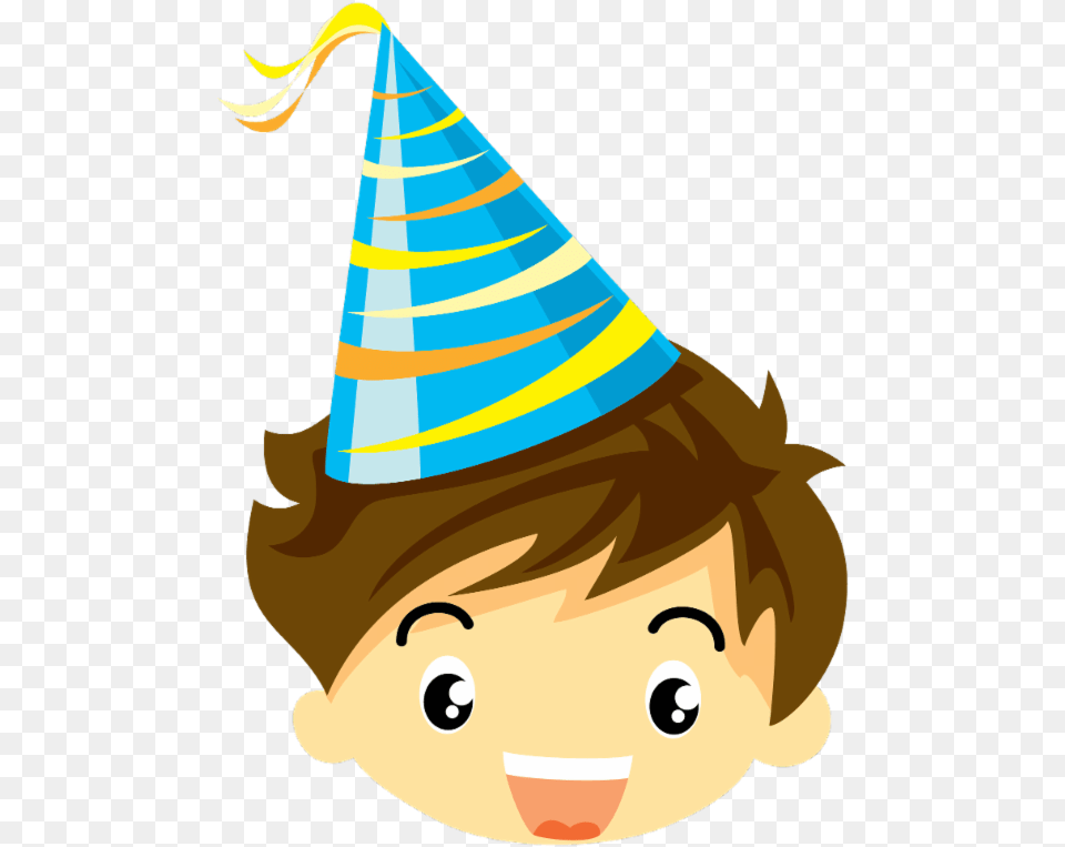Boy In Birthday Hat, Clothing, Party Hat, Baby, Person Free Png