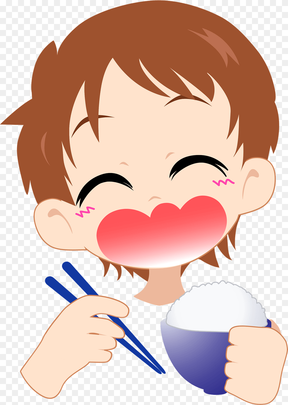 Boy Is Eating Meal Clipart, Cutlery, Baby, Person, Body Part Free Png
