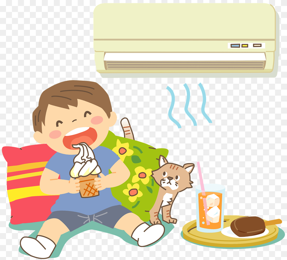 Boy Is Enjoying The Air Conditioning Clipart, Baby, Person, Face, Head Free Transparent Png