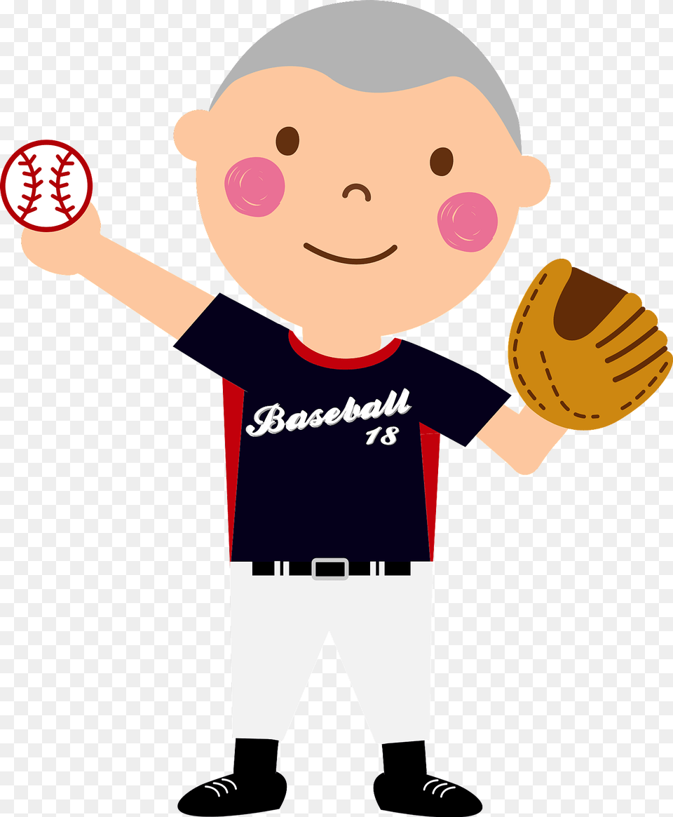 Boy Is Playing Baseball Clipart, People, Sport, Glove, Clothing Png Image