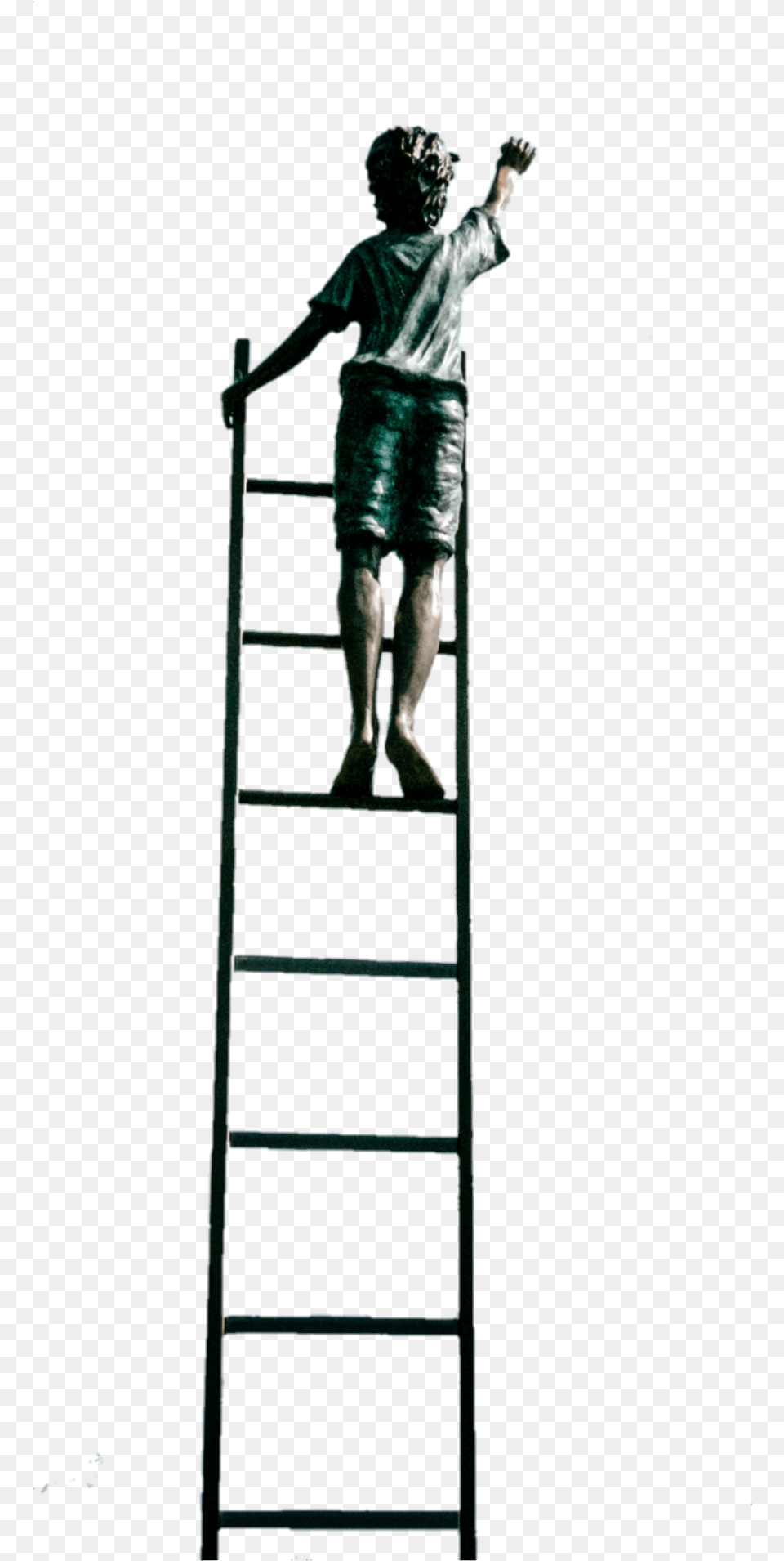 Boy Ladder If Tears Could Build A Stairway And Memories A Lane, Person, Art, Outdoors, Head Free Png