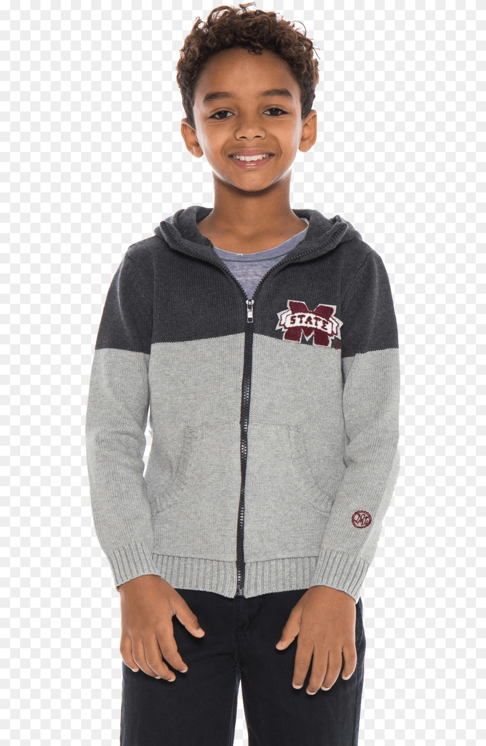 Boy No Color Hoodie, Clothing, Sweater, Knitwear, Sweatshirt Png