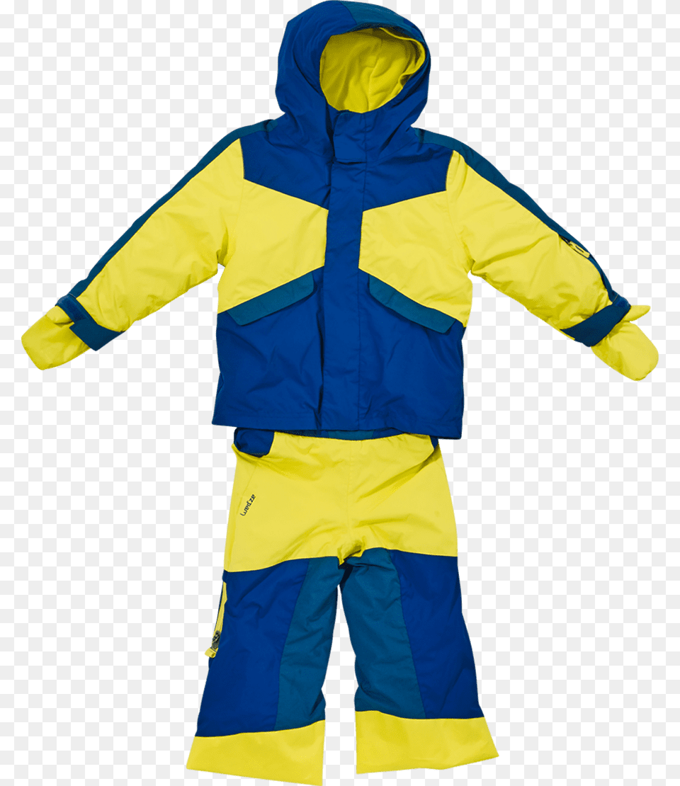Boy Overalls Kid 500 Combo Pnf Hoodie, Clothing, Coat, Raincoat, Person Free Png