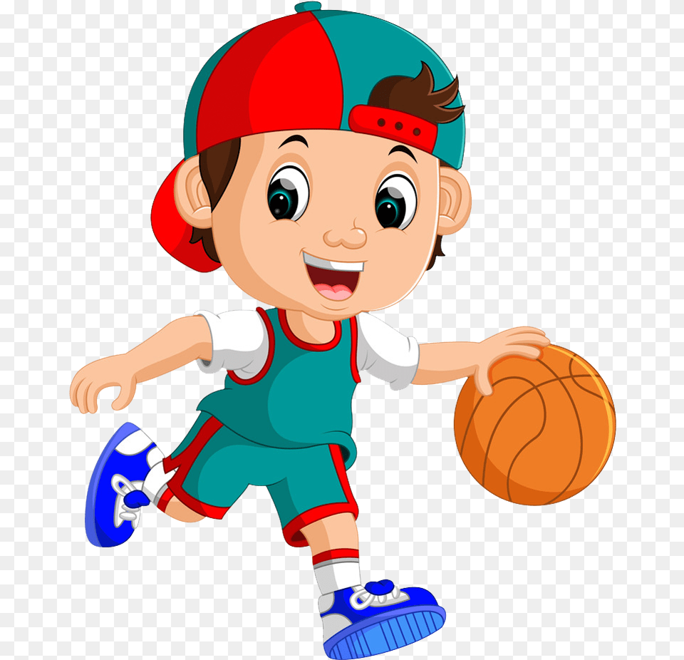 Boy Playing Ball Clipart, Baby, Person, Face, Head Free Png Download